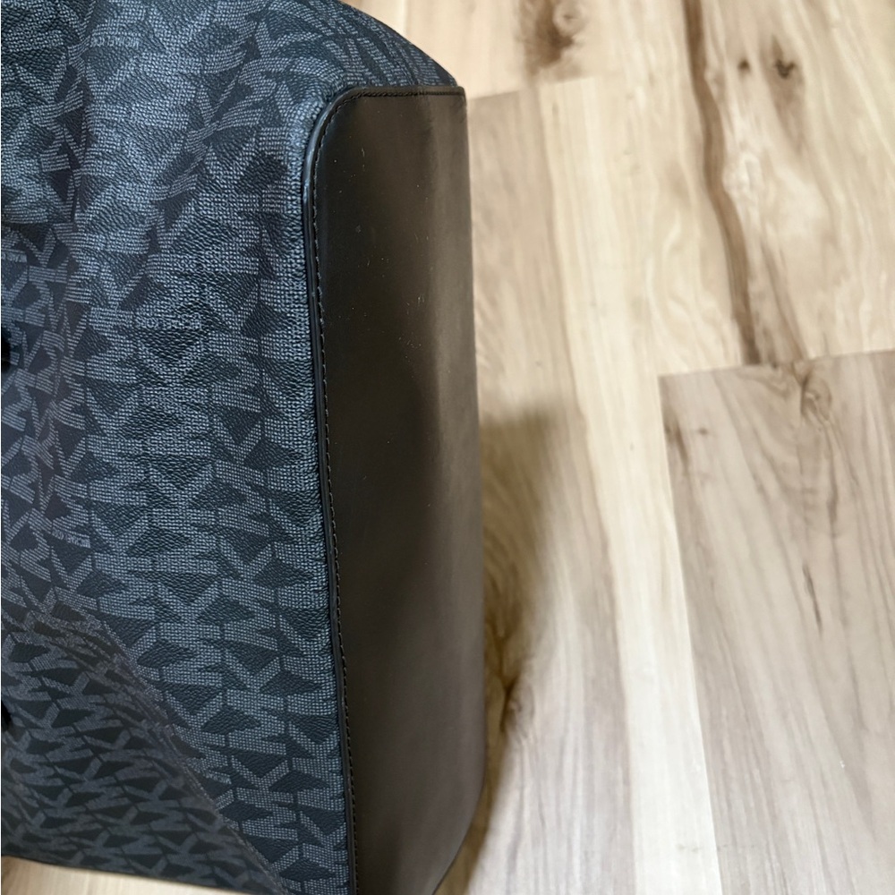 Michael Kors Black Monogram Tote - Picture 4 of 4